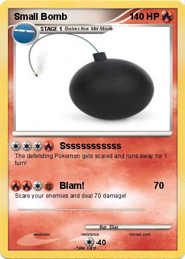 Pokemon Small Bomb