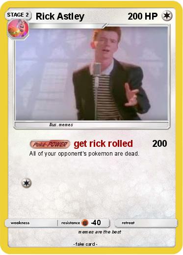 Pokemon Rick Astley