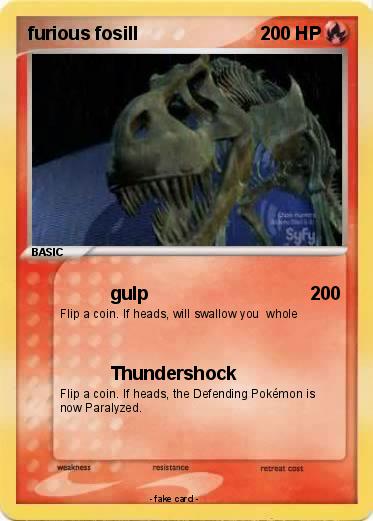 Pokemon furious fosill