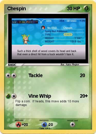 Pokemon Chespin