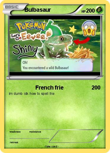 Pokemon Bulbasaur