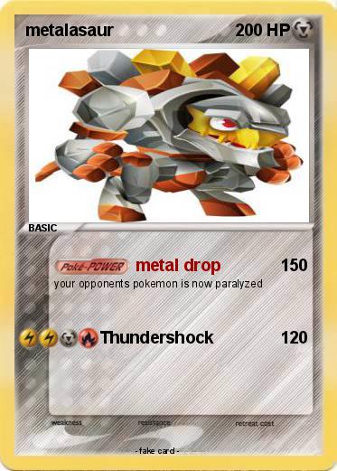 Pokemon metalasaur