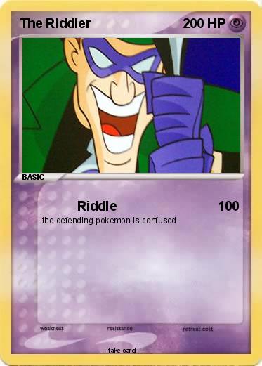 Pokemon The Riddler