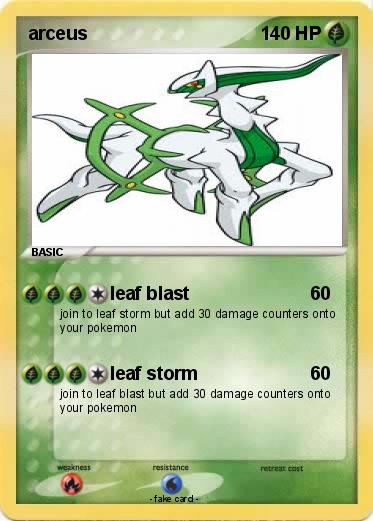 Pokemon arceus
