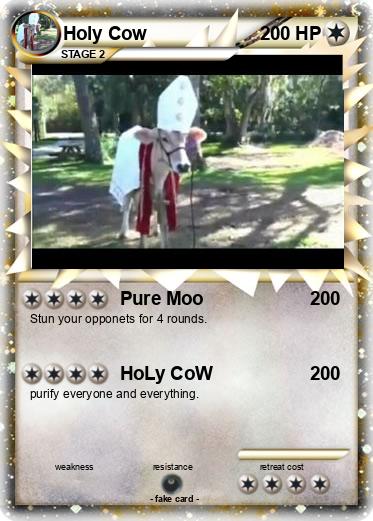 Pokemon Holy Cow
