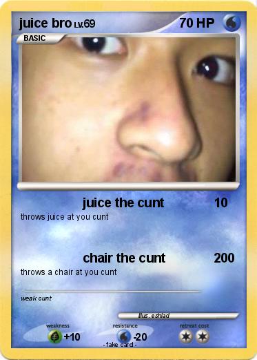 Pokemon juice bro