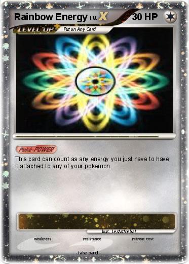 Pokemon Rainbow Energy