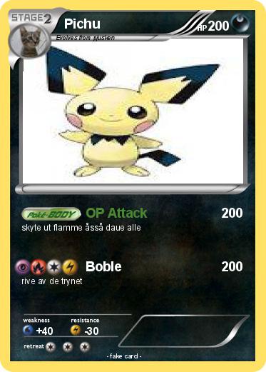 Pokemon Pichu
