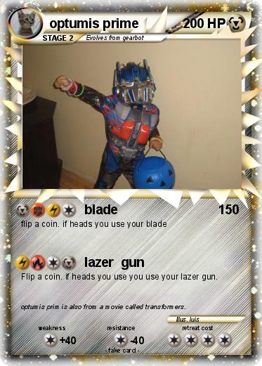 Pokemon optumis prime