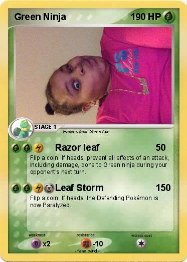 Pokemon Green Ninja