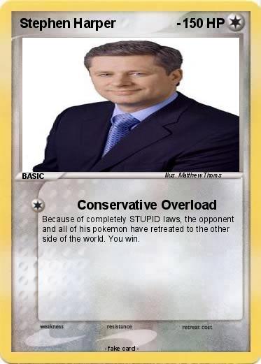 Pokemon Stephen Harper                 -