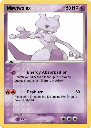 Pokemon Mewtwo ex