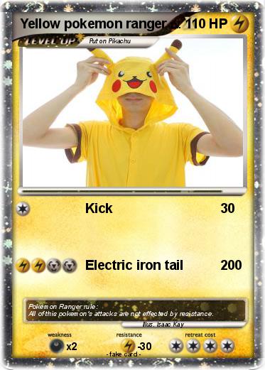 Pokemon Yellow pokemon ranger