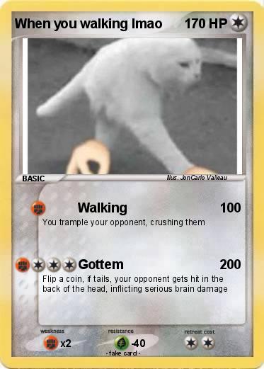 Pokemon When you walking lmao
