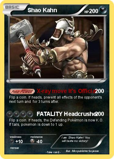 Pokemon Shao Kahn