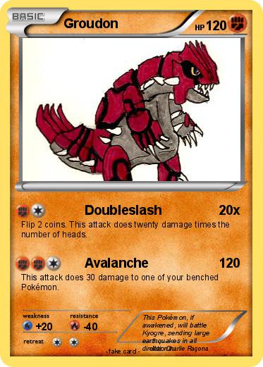 Pokemon Groudon