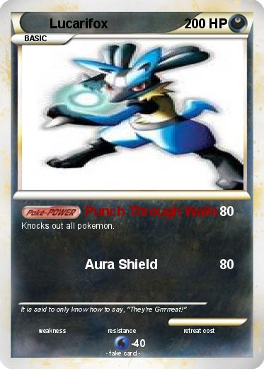 Pokemon Lucarifox