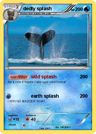 Pokemon dedly splash