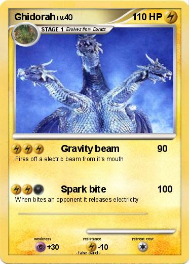 Pokemon Ghidorah