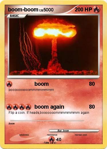 Pokemon boom-boom