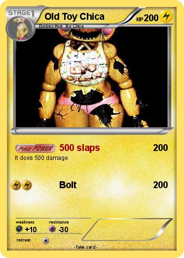 Pokemon Old Toy Chica