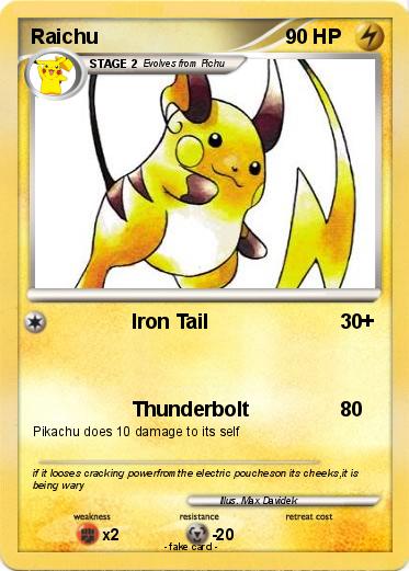 Pokemon Raichu