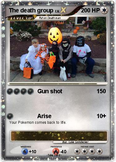 Pokemon The death group