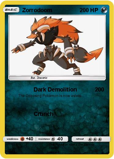 Pokemon Zorrodoom