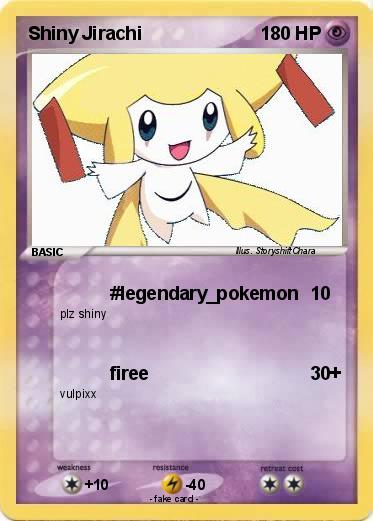 Pokemon Shiny Jirachi