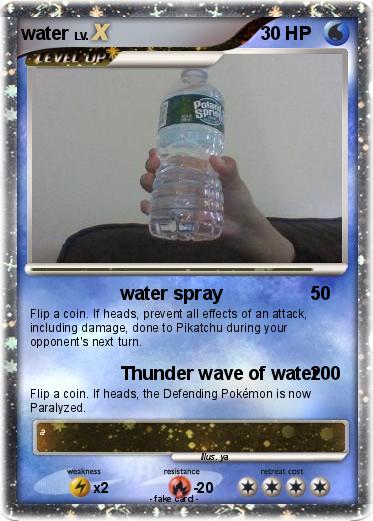Pokemon water