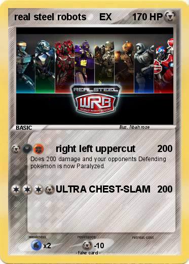 Pokemon real steel robots     EX