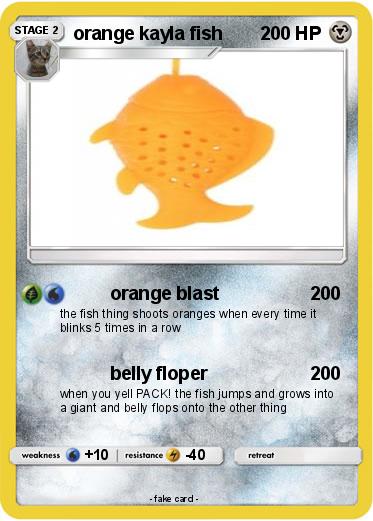 Pokemon orange kayla fish