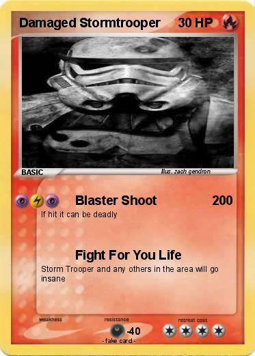 Pokemon Damaged Stormtrooper
