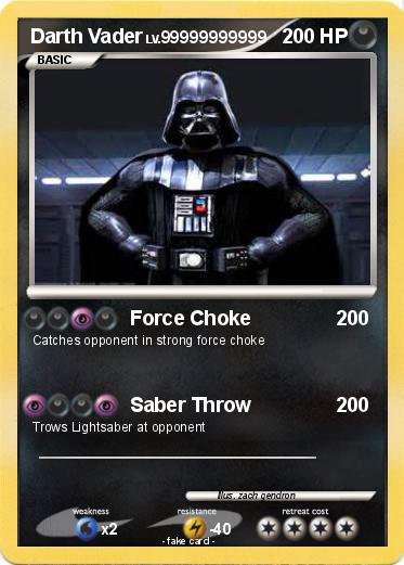 Pokemon Darth Vader