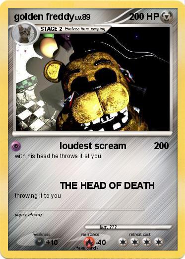 Pokemon golden freddy