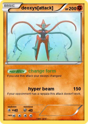 Pokemon deoxys[attack]