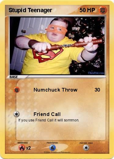 Pokemon Stupid Teenager