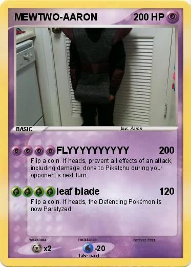 Pokemon MEWTWO-AARON