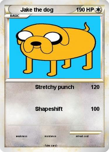 Pokemon Jake the dog