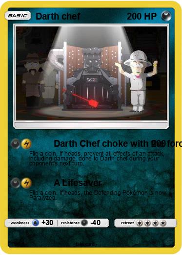 Pokemon Darth chef