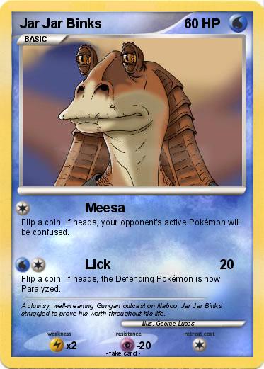 Pokemon Jar Jar Binks