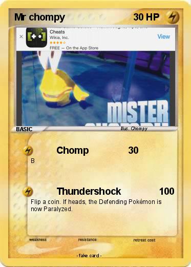 Pokemon Mr chompy