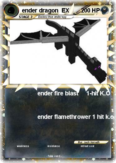 Pokemon ender dragon  EX