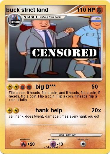 Pokemon buck strict land