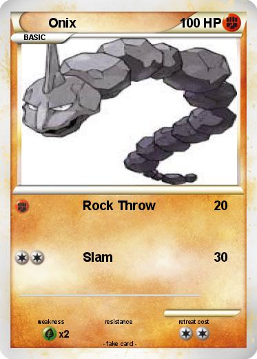 Pokemon Onix