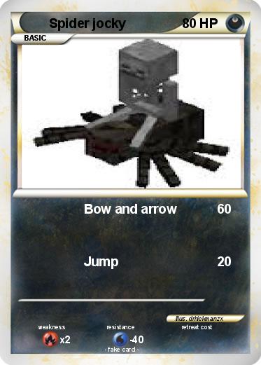 Pokemon Spider jocky