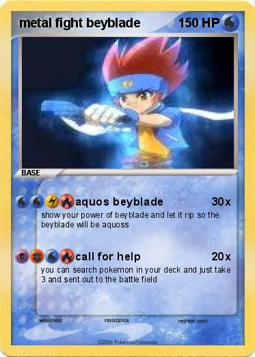 Pokemon metal fight beyblade