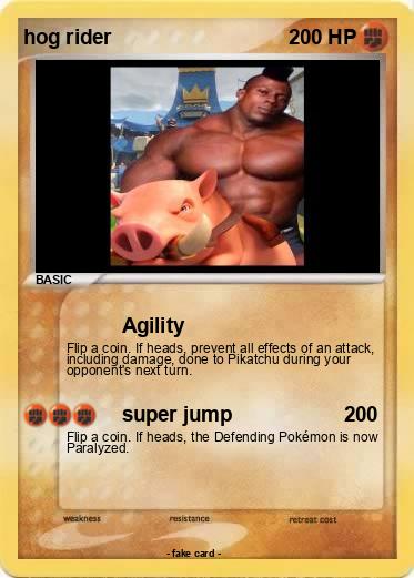 Pokemon hog rider