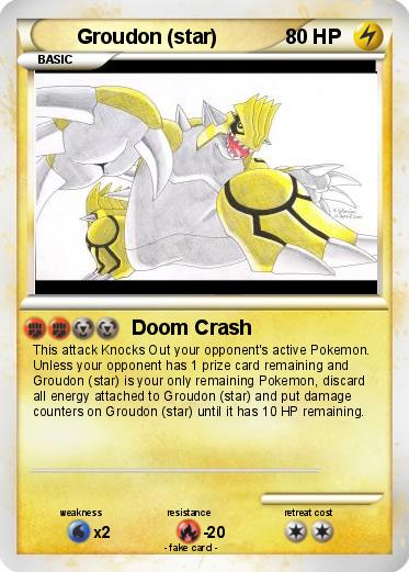 Pokemon Groudon (star)