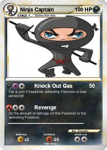 Pokemon Ninja Captain
